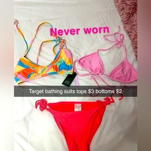 I’m selling these bathing suits I have never worn there cute and simple